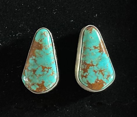 Kingman turquoise Studs