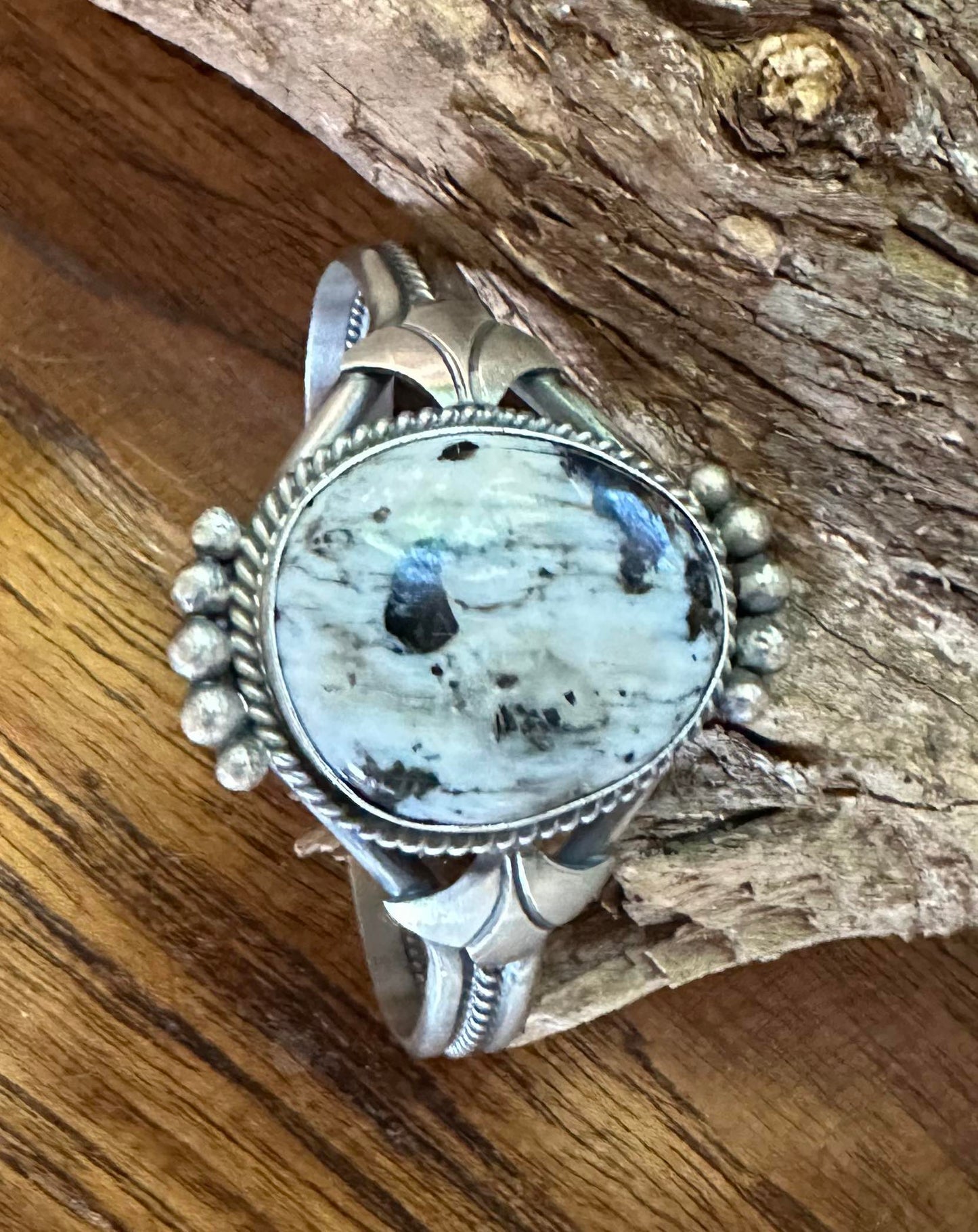 White Buffalo Cuff