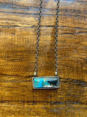 Kingman Crush Bar Necklace Large