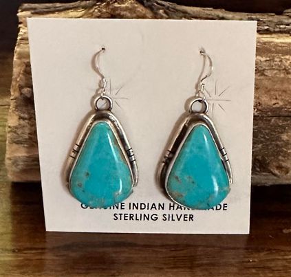 Kingman Turquoise Dangle