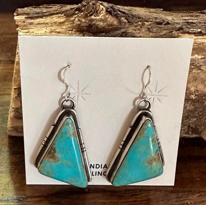 Kingman Turquoise Dangle