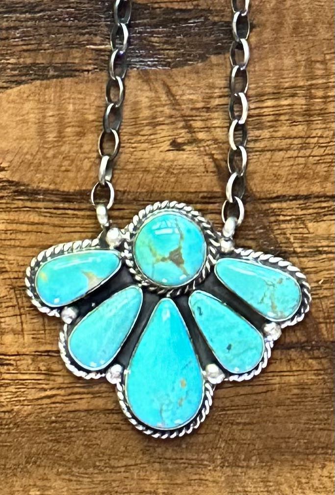 Kingman Turquoise Necklace