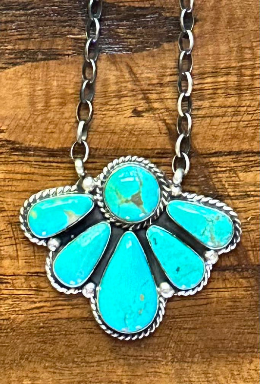 Kingman Turquoise Necklace