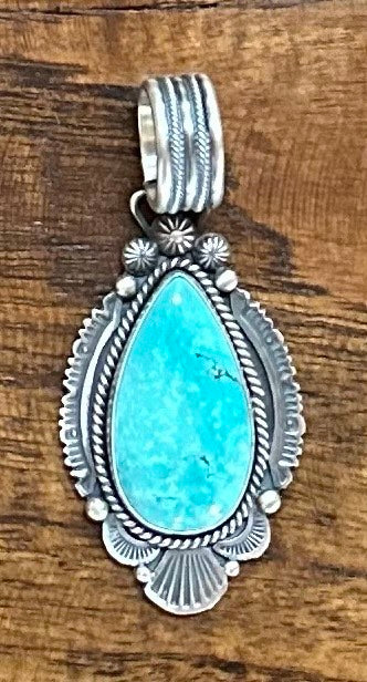 Kingman Turquoise Pendant