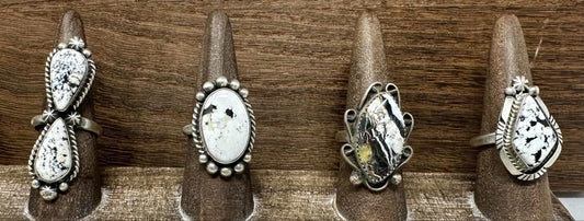 White Buffalo Rings